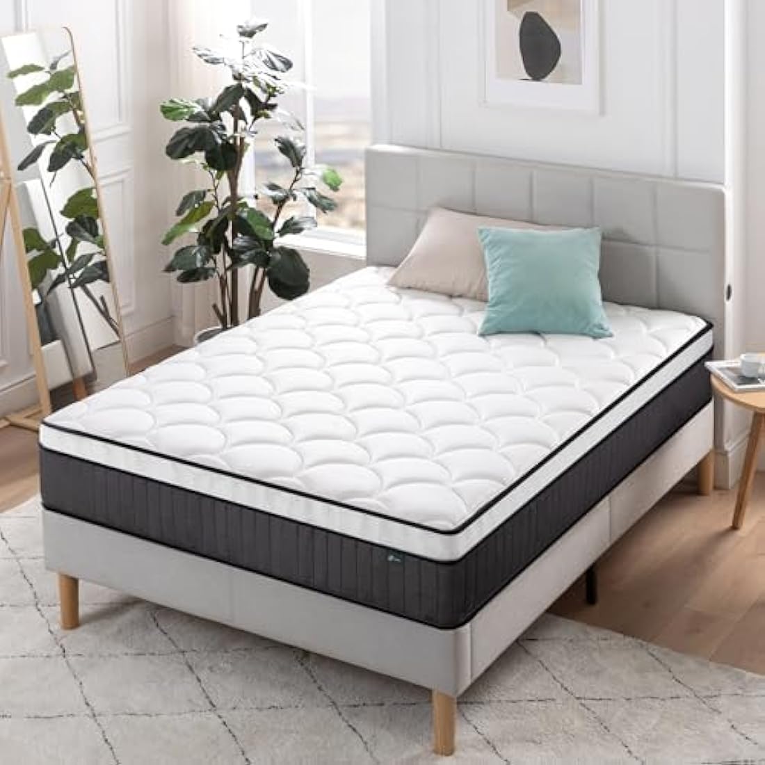 Zinus Double Hybrid Mattress | 25cm Pocket Spring & Memory Foam