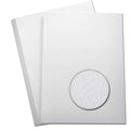 arkCRAFT A4 White Hammered Card 250gsm - 50 Pack for Wedding Stationery