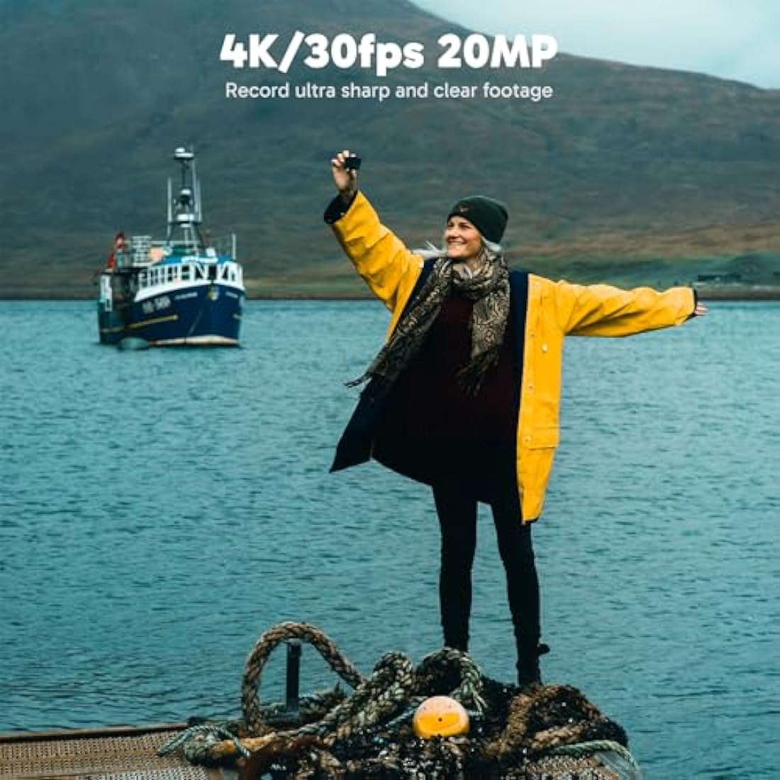 AKASO EK7000 Pro 4K Action Camera – Waterproof Touch Screen EIS