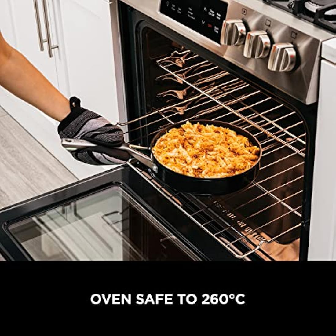 Ninja ZEROSTICK 26cm Sauté Pan with Lid – Forged Aluminium Induction Pan