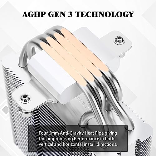 Thermalright Assassin X 120 SE White CPU Air Cooler | 4 Heat Pipes