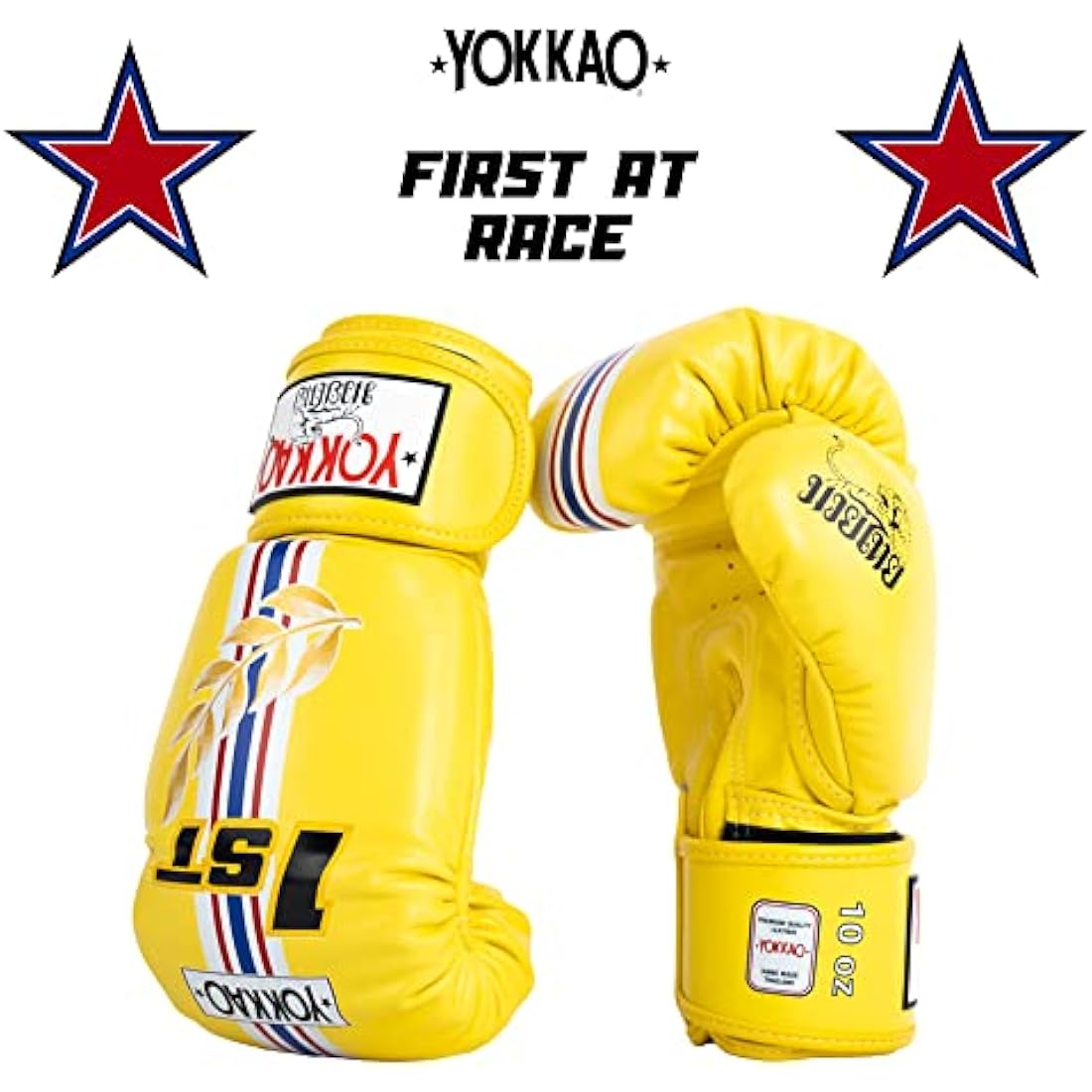 YOKKAO Premium Leather Muay Thai Boxing Gloves | Training & Sparring