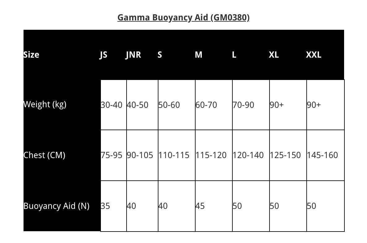 Gul Gamma 50N Buoyancy Aid – Lightweight Kayak & Sailing PFD – Grey Blue