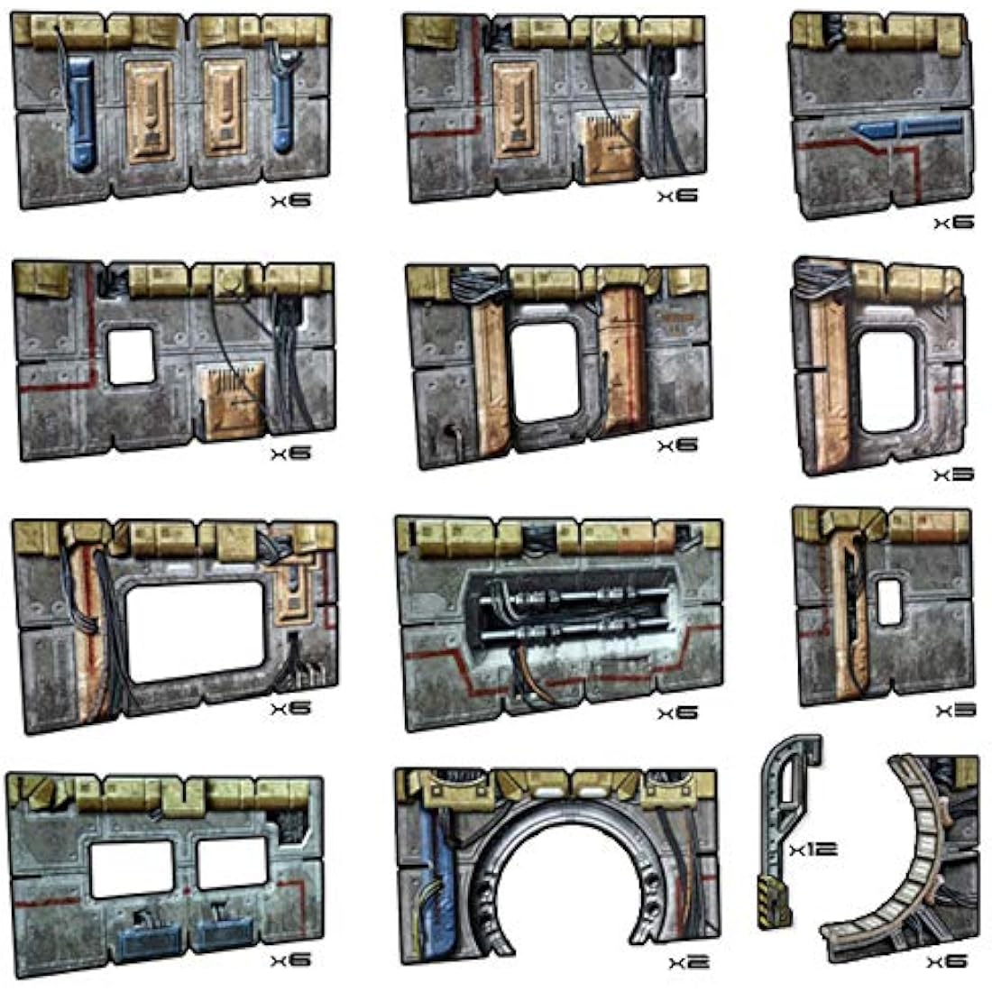 Battle Systems Frontier Core Set – 28mm Sci-Fi Modular Wargaming Terrain