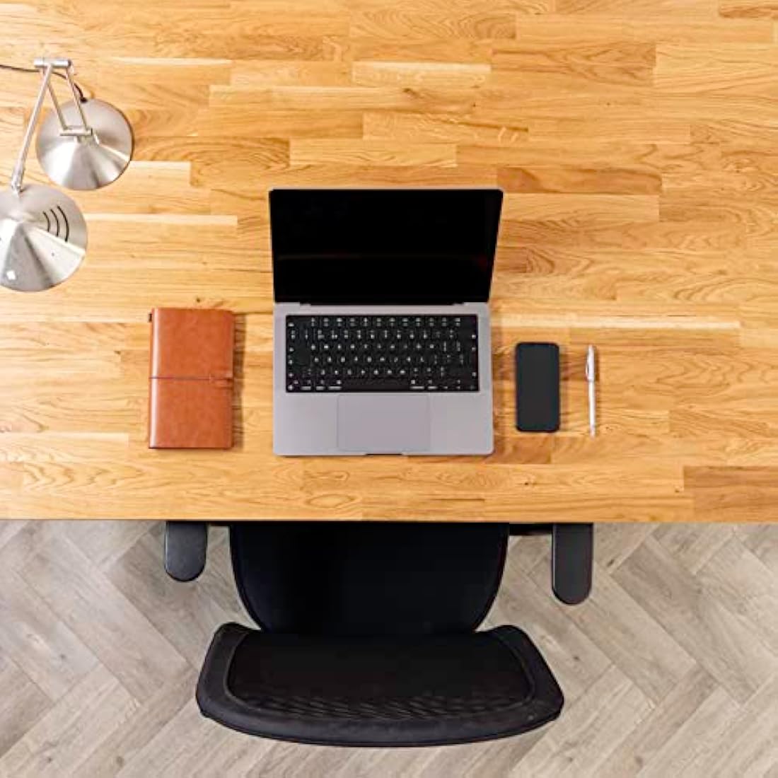 Jolof Store Solid Oak Office Desk Top | 1500x800mm Wooden Tabletop