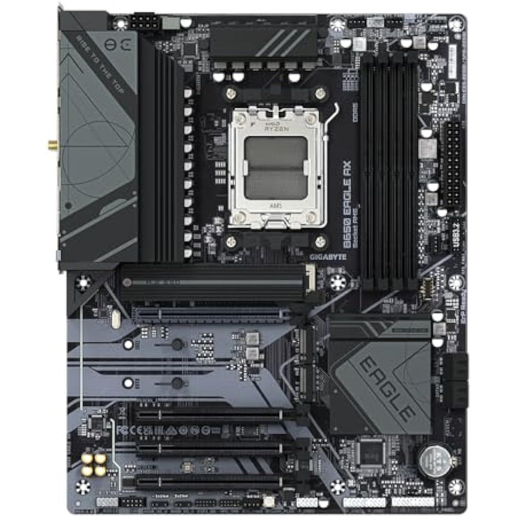 Gigabyte B650 EAGLE AX Motherboard | AMD AM5, DDR5, Wi-Fi 6E
