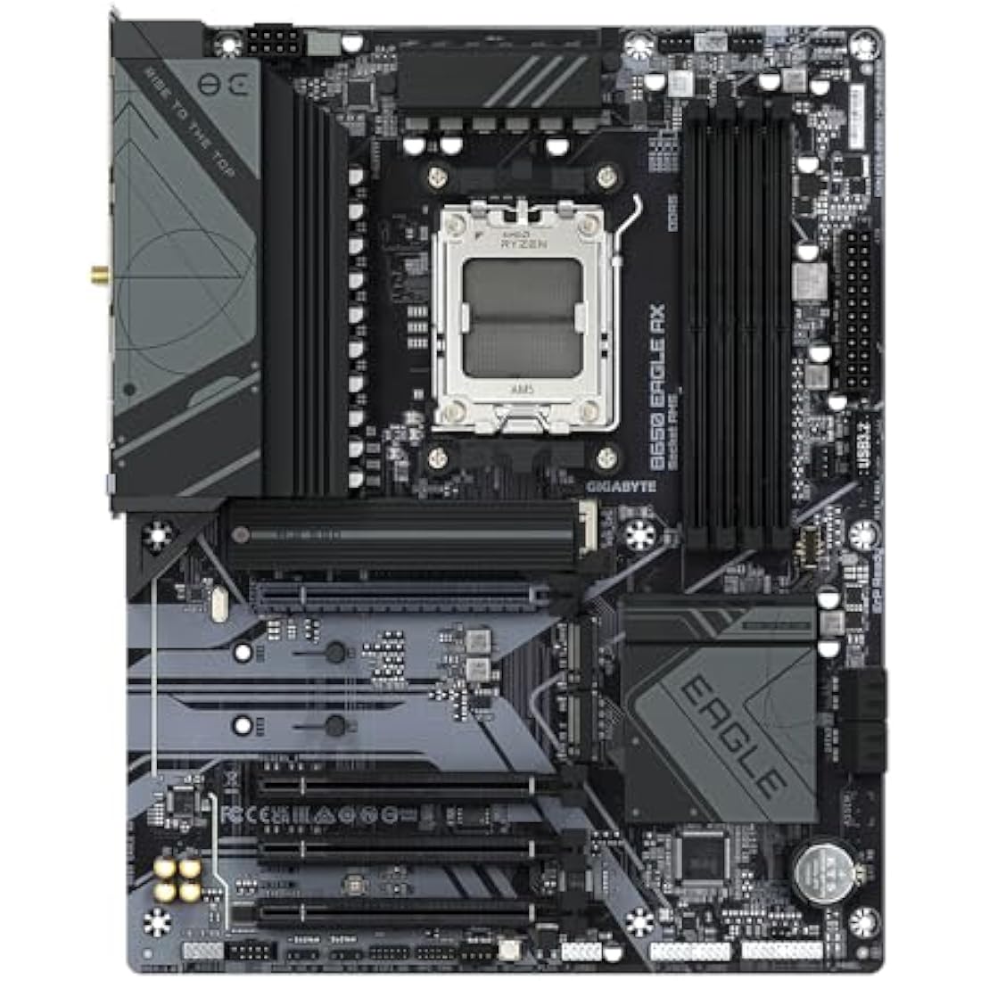 Gigabyte B650 EAGLE AX Motherboard | AMD AM5, DDR5, Wi-Fi 6E