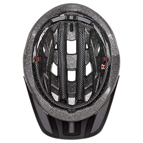 uvex i-vo cc Bike Helmet – Lightweight All-Round Cycling – Red Black