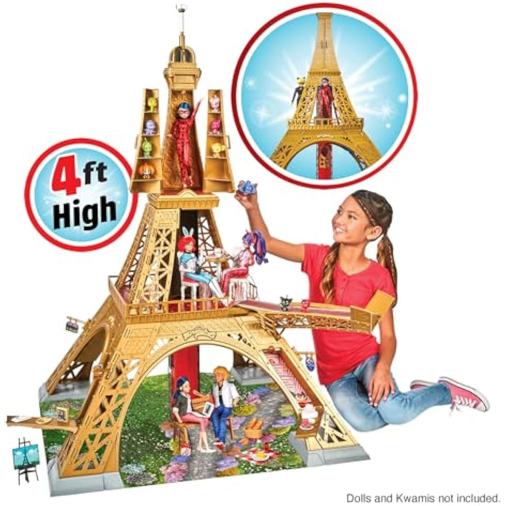 Bandai Miraculous Ladybug Paris Heroez Playset – 3 Levels & 40 Accessories