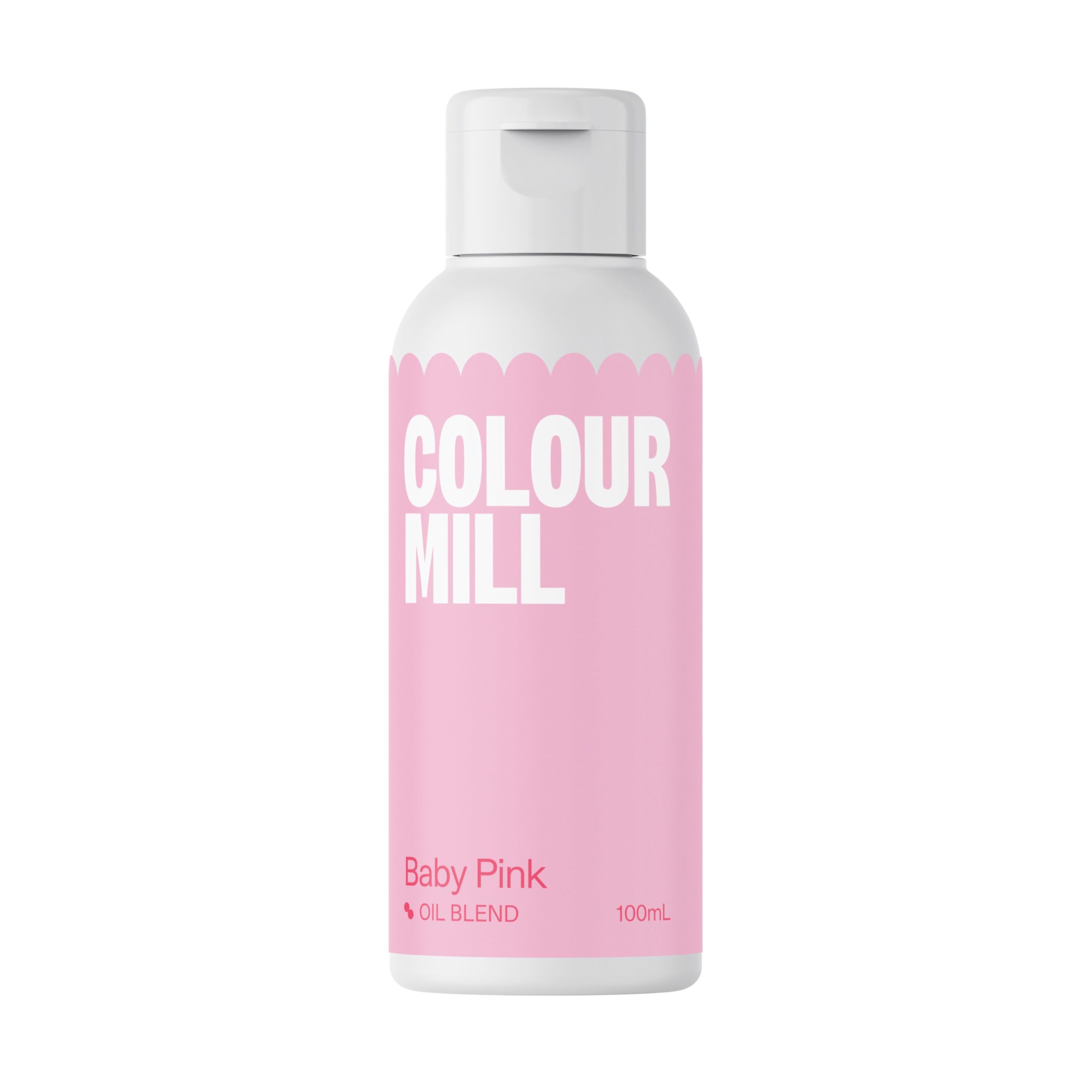 Colour Mill Oil Based Food Colouring - Baby Pink - 100ml Bottle