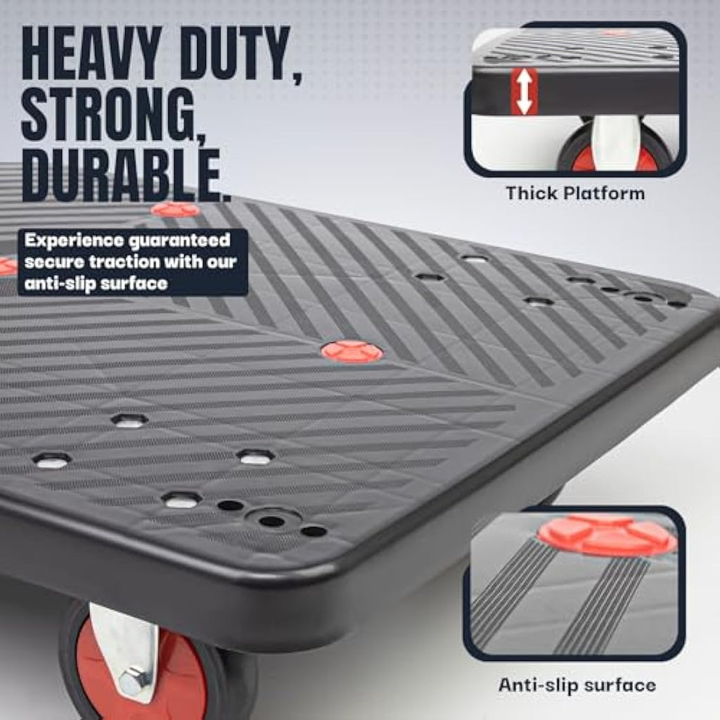 Heavy Duty Platform Truck - 400kg Folding Utility Trolley