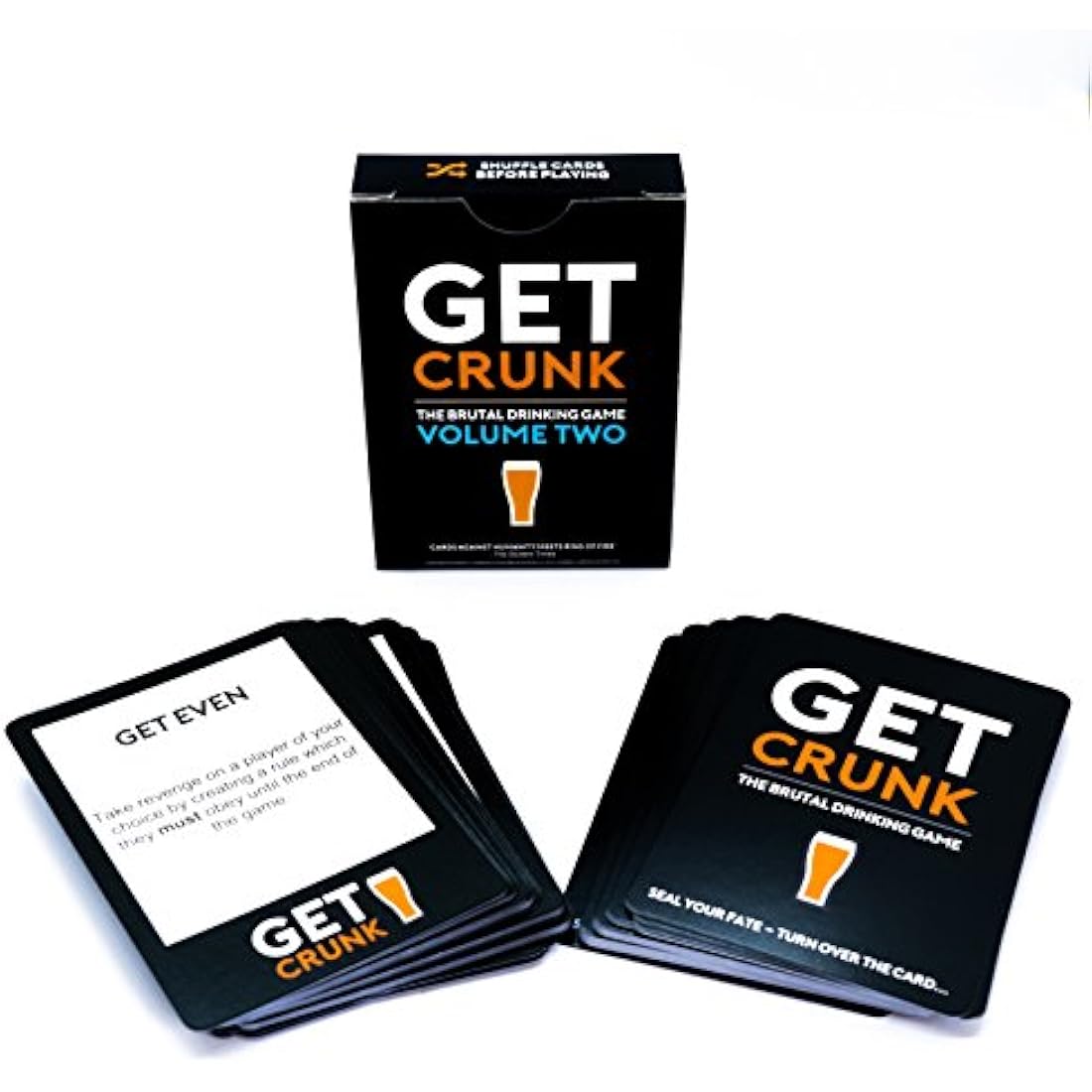 Get Crunk Volume 2: Brutal Card Drinking Game for Parties & Students