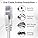 Mr. Tronic Cat5E Bulk Ethernet Cable – 305m UTP 1Gbps LAN Network, Grey