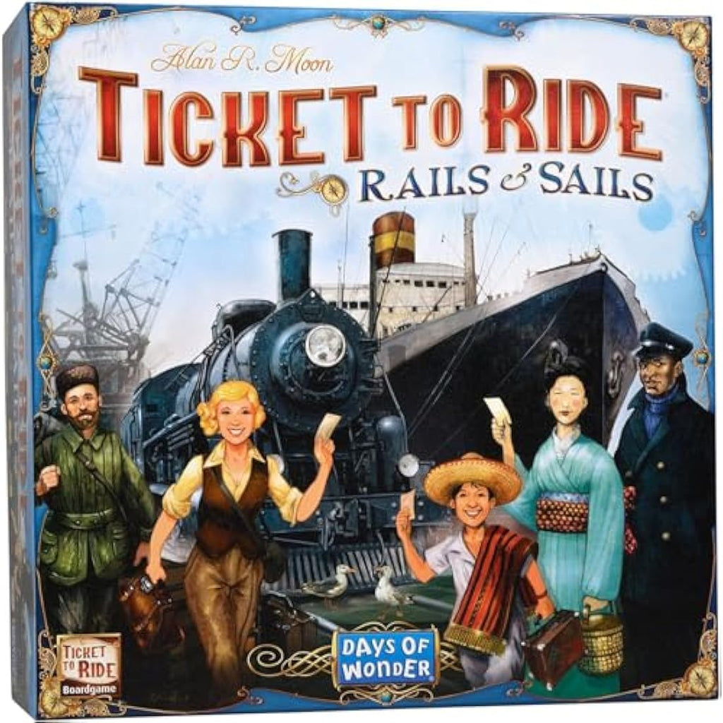 Days of Wonder Ticket to Ride Rails and Sails Strategy Board Game