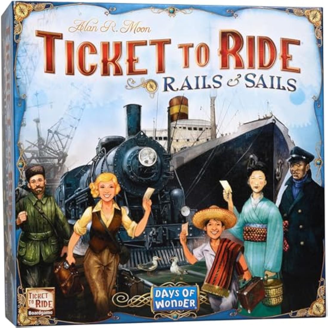 Days of Wonder Ticket to Ride Rails and Sails Strategy Board Game