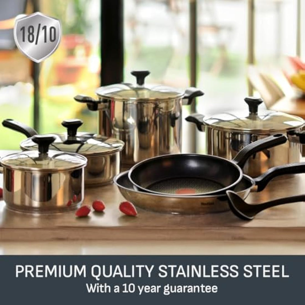 Tefal Comfort Max 20cm Stainless Steel Non-Stick Induction Frying Pan