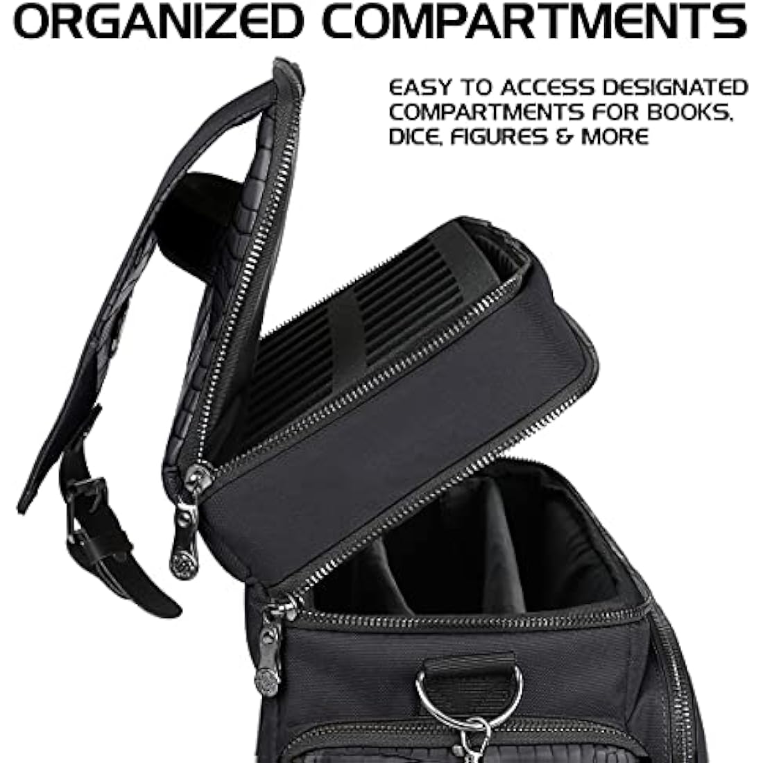ENHANCE Dragon Hide RPG Adventurer's Bag – DND Miniature Storage Vault