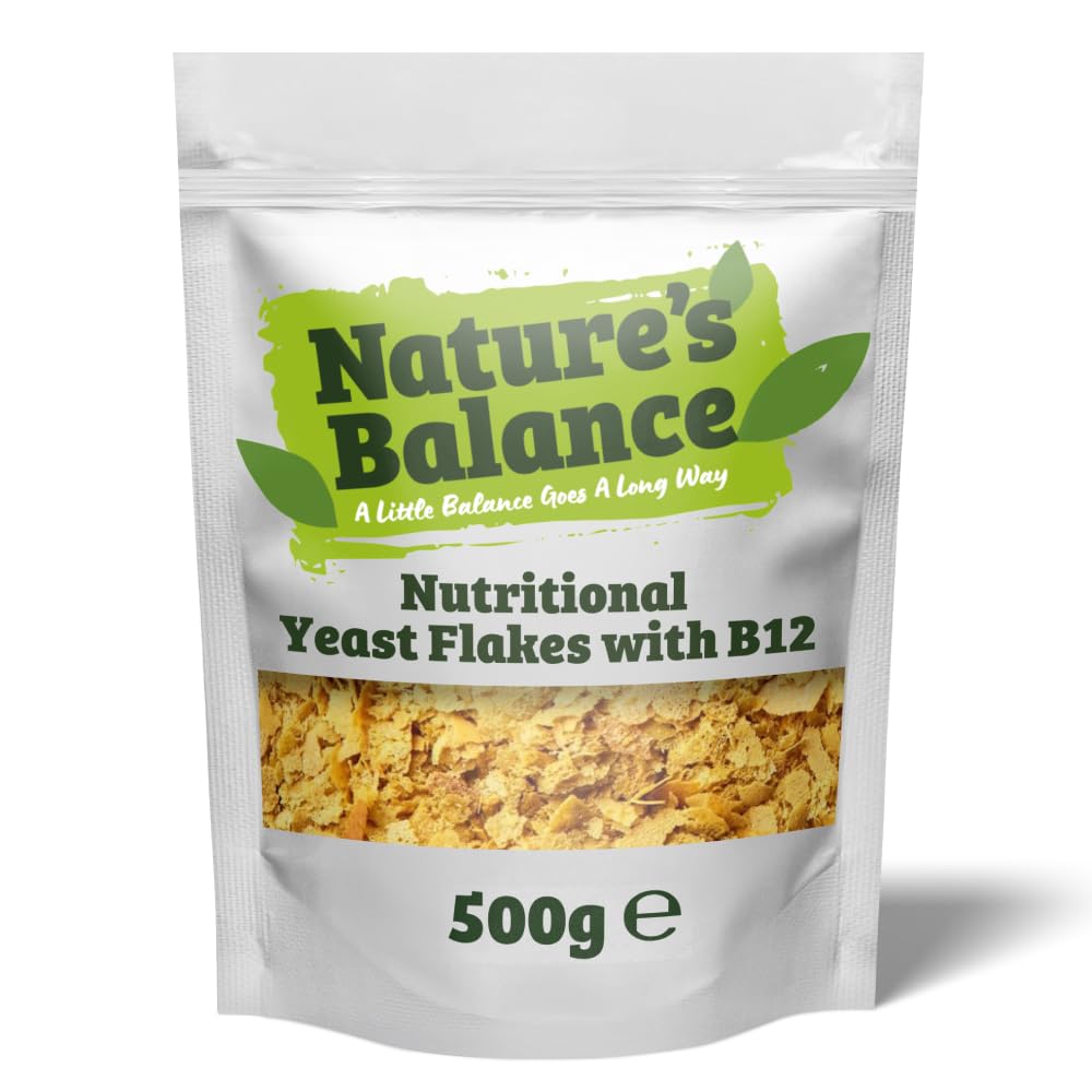 Nature's Balance Nutritional Yeast Flakes with Vitamin B12 – 500g