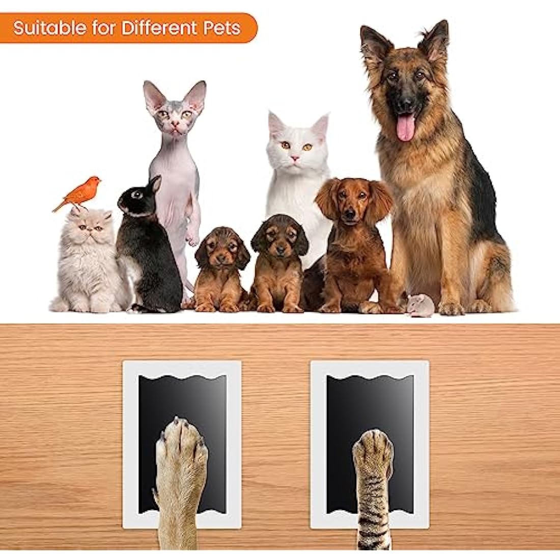 Jolof Store Inkless Paw Print Kit – Baby Handprint and Footprint Set