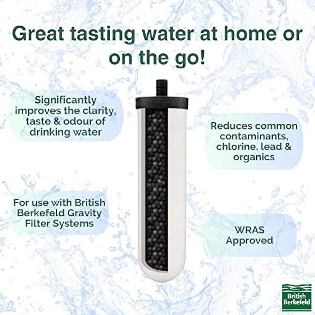 British Berkefeld 7" Ultra Sterasyl Ceramic Gravity Filter - 2 Pack