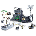 Sluban WW2 Bunker in the Dunes Building Set | 765 Military Bricks