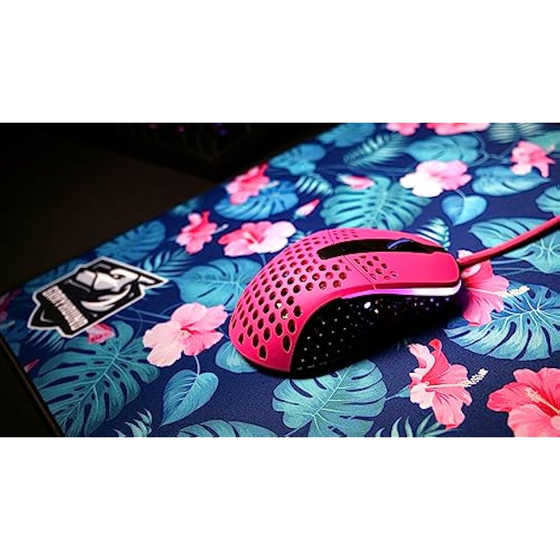 Xtrfy M4 RGB Ultra-Light Wired Gaming Mouse – Ergonomic – Pink Edition