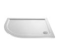 VeeBath Offset Quadrant Shower Tray | 900x760mm Stone Resin - Left Hand