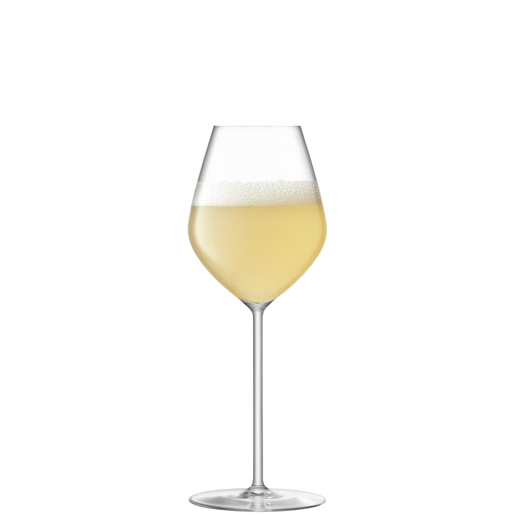 LSA International Borough Champagne Tulip Glasses - 285ml Clear - Set of 4