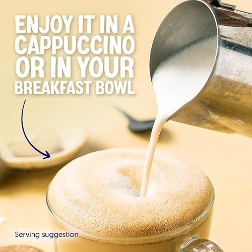 Alpro Barista Oat Milk – Plant-Based Dairy Free Drink - 1L (Pack of 8)