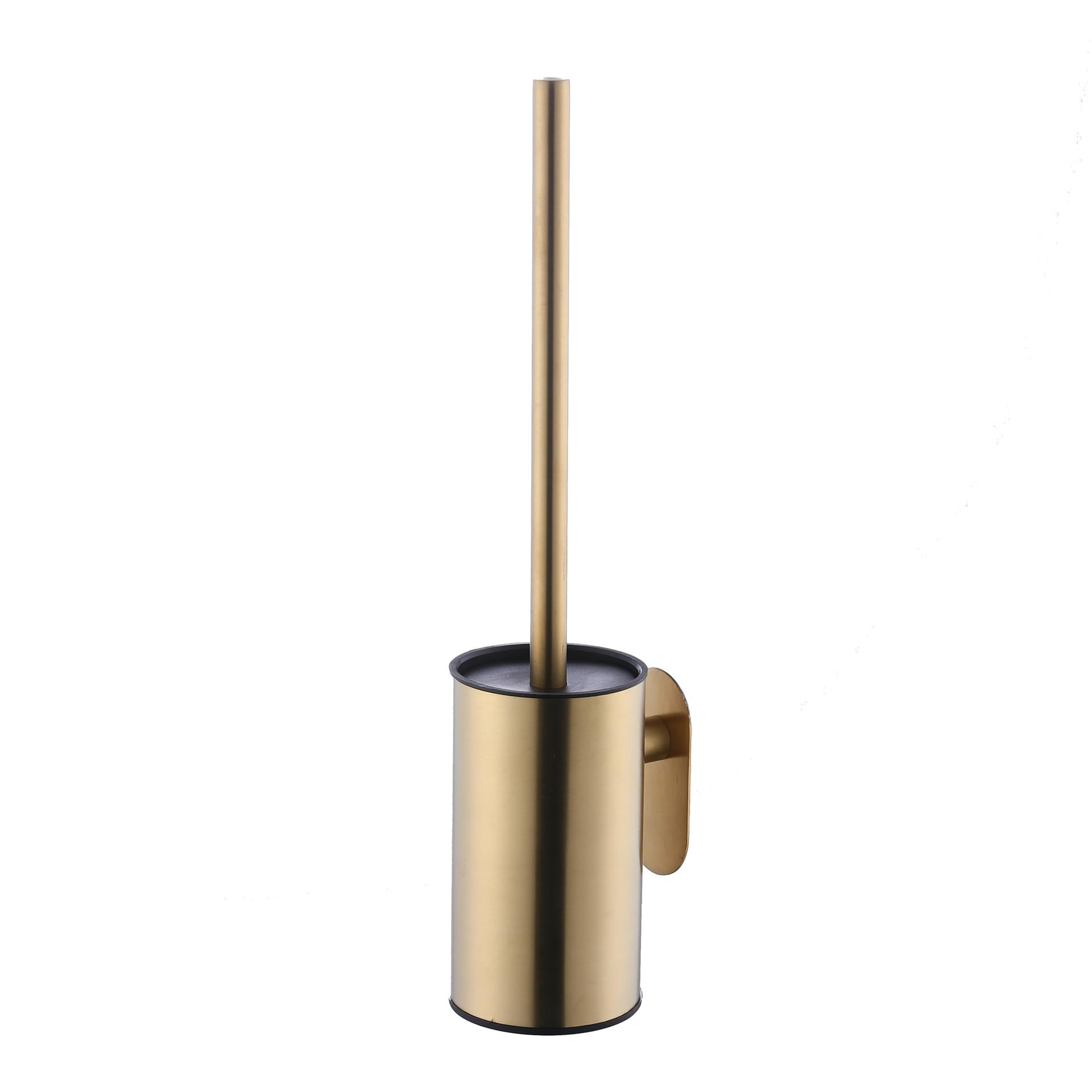 Stainless Steel Toilet Brush | Wall-Mounted Brushed Gold