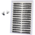 FANDIQ Fluffy Cat Eye Cluster Lashes | 252PCS D Curl DIY Extensions