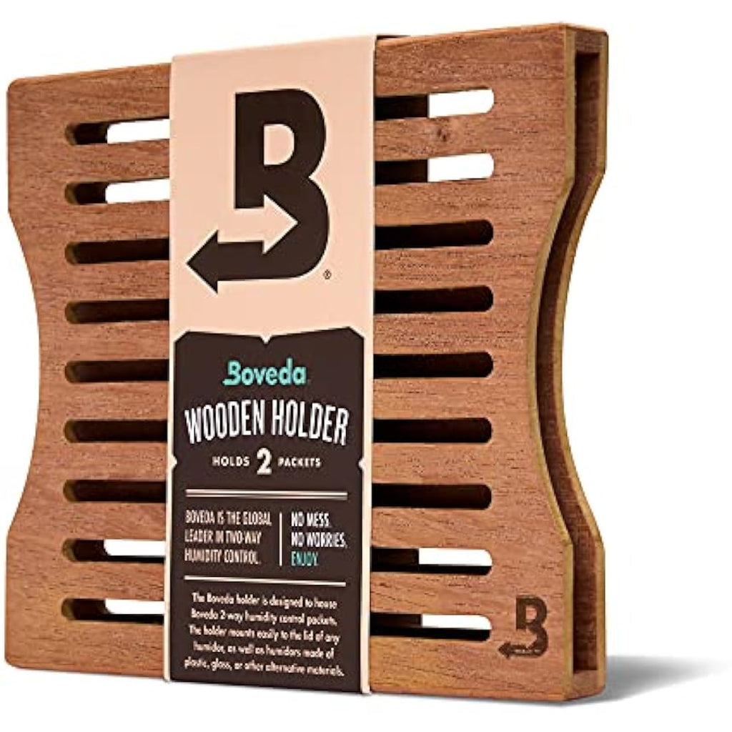 Boveda Cedar Humidity Pack Holder for 2 Size 60 Packs | Magnetic Mount