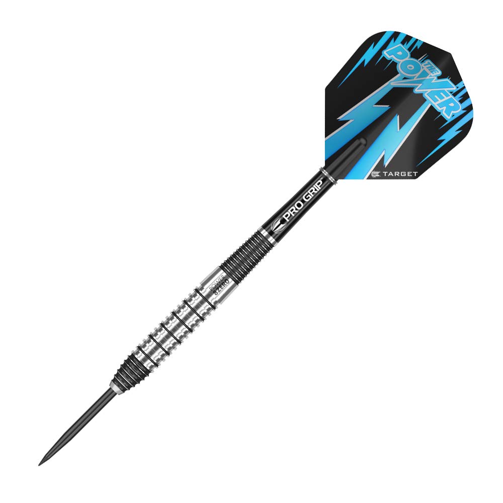 Target Darts Phil Taylor Power 8-Zero 2 Steel Tip Darts - 80% Tungsten 24g