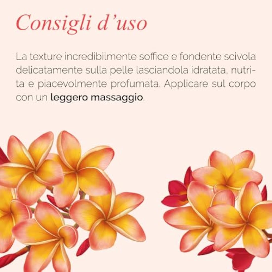 L'Erbolario Frangipani Perfumed Body Cream – Organic Coconut Oil, 6.7 oz