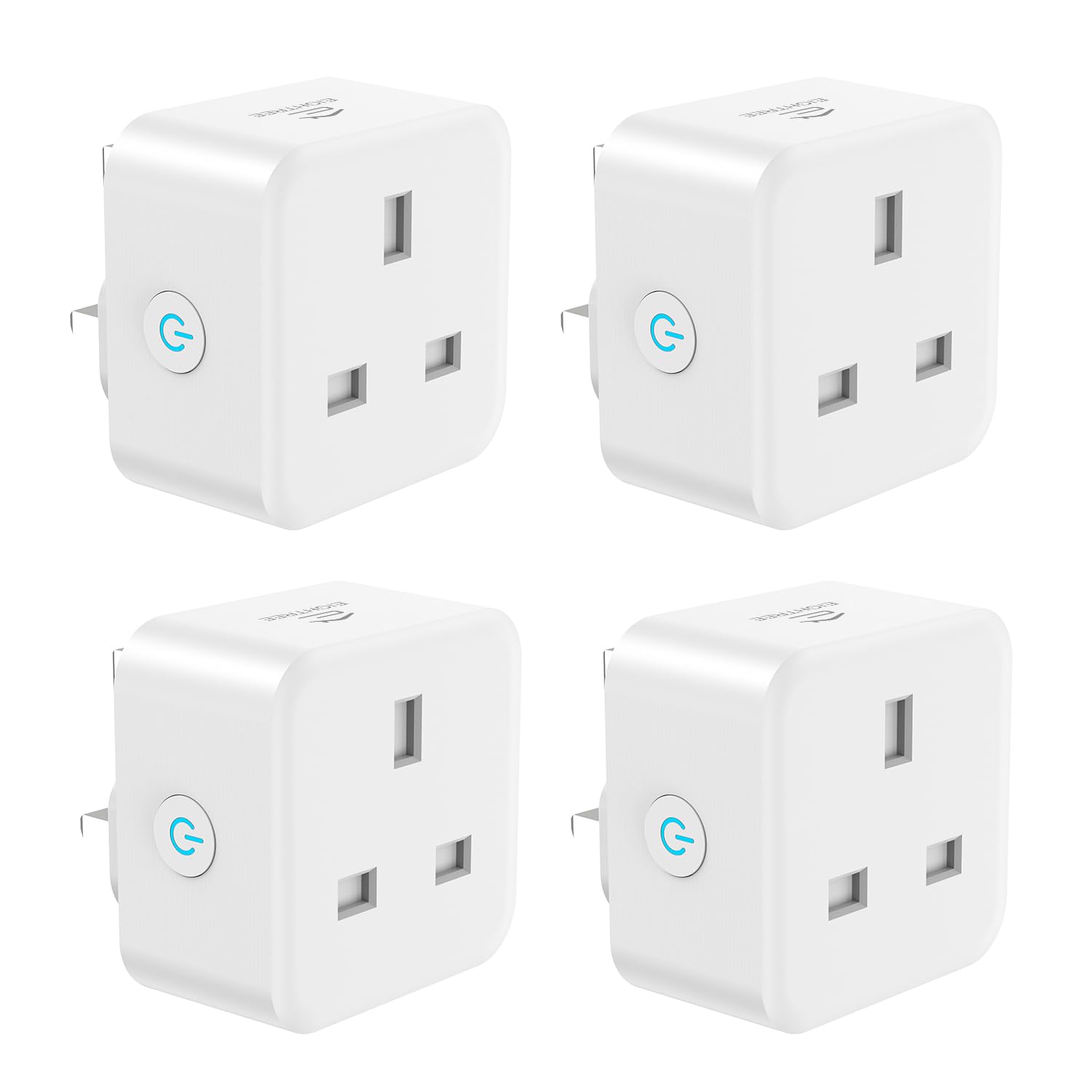 EIGHTREE Smart Plug with Energy Monitoring - 13A Wi-Fi Outlet