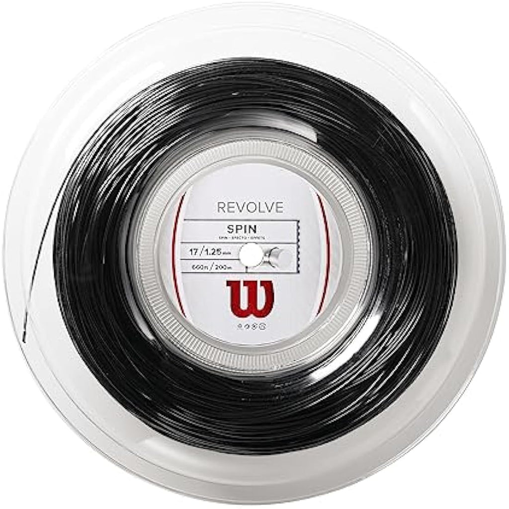 Wilson Revolve Spin Tennis Racket String Reel | 16G 1.30mm Polymer