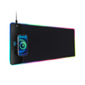 QUMOX RGB Gaming Mouse Pad | 15W Fast Wireless Charging | 800x300mm