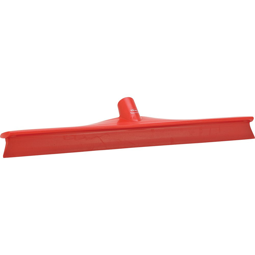 Vikan Ultra Hygiene Single-Bladed Squeegee | Red, 20-Inch (7150)