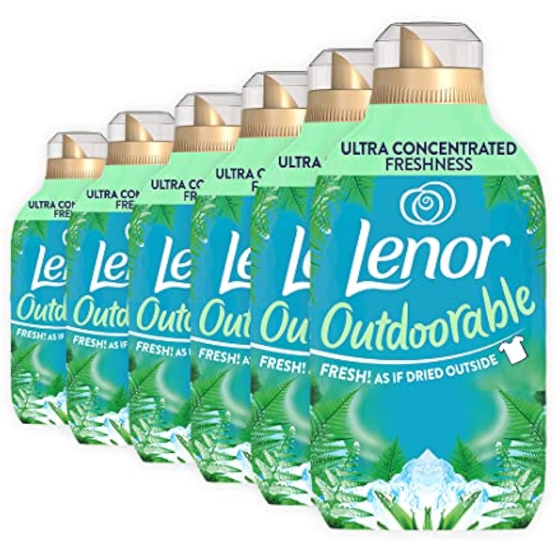 Lenor Outdoorable Fabric Conditioner Northern Solstice – 210 Washes (6x490ml)