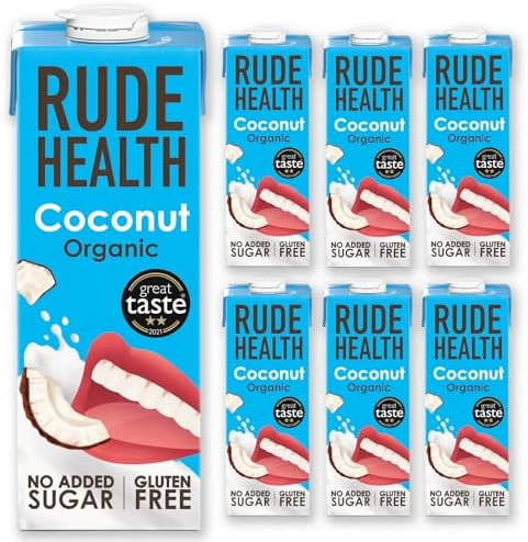 Rude Health Organic Coconut Milk – Dairy Free & Gluten Free (6 x 1L)