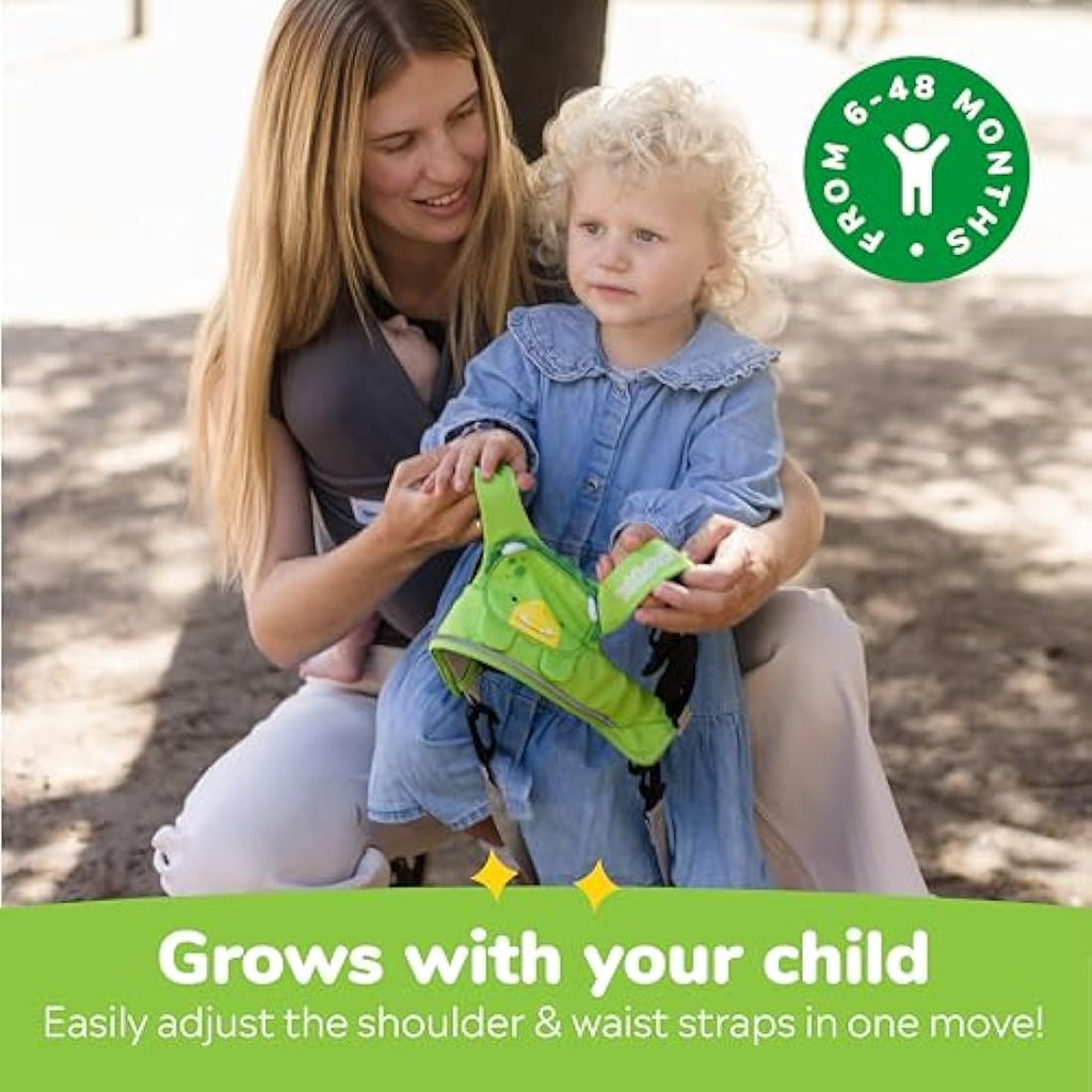 Trunki ToddlePak Baby Walking Reins & Safety Harness – Dudley Dinosaur