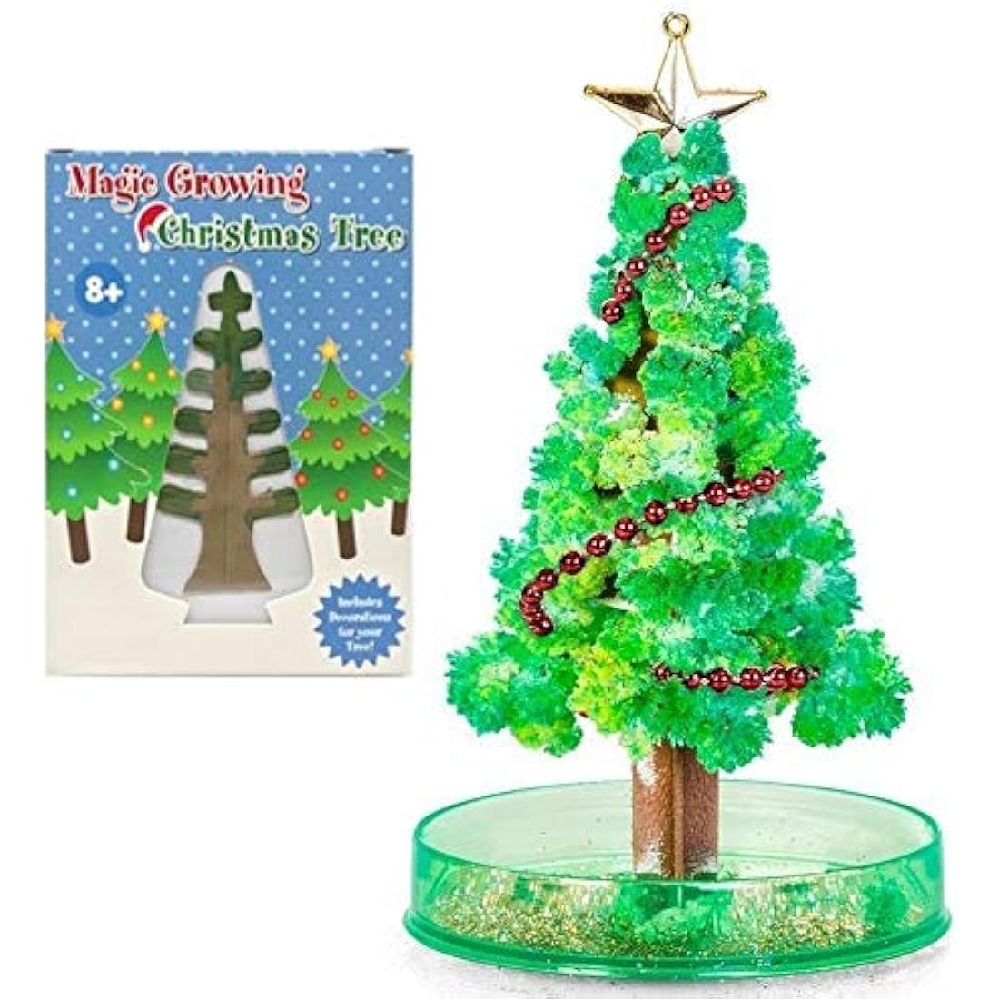 Playwrite Magic Growing Christmas Tree Science Kit by Jolof Store