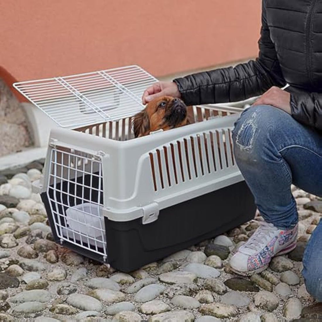 Ferplast Pet Carrier for Cats and Small Dogs – Durable 60cm Travel Box
