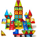 Magblock 120 PCS Magnetic Tiles – 3D Building Blocks STEM Toy for Kids