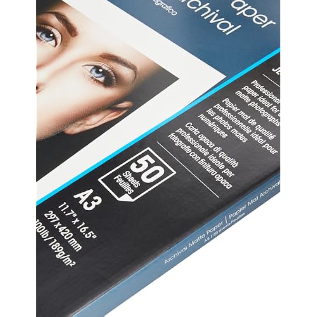 Epson Archival Matte Paper – A3 (297x420mm) 189g/m2 – 50 Sheets