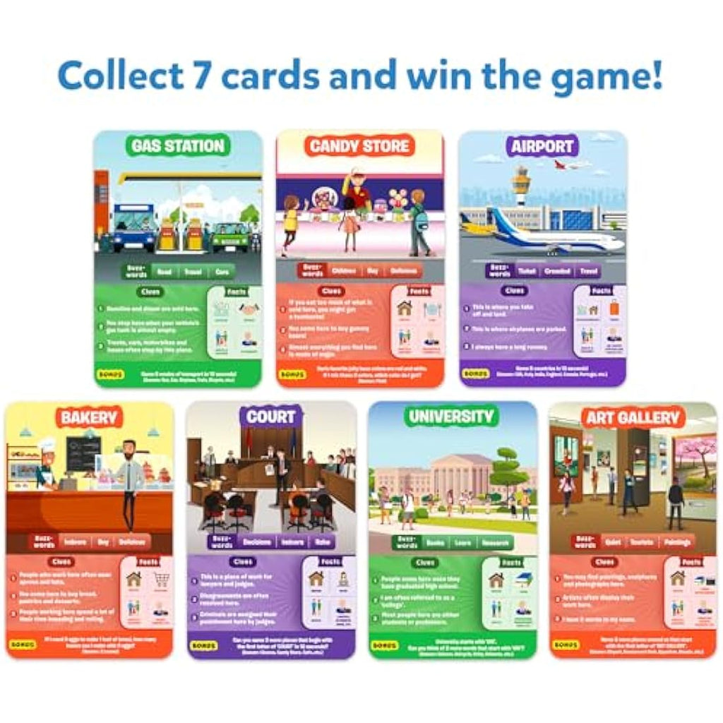 Skillmatics Guess in 10 Around Town | Educational Strategy Card Game