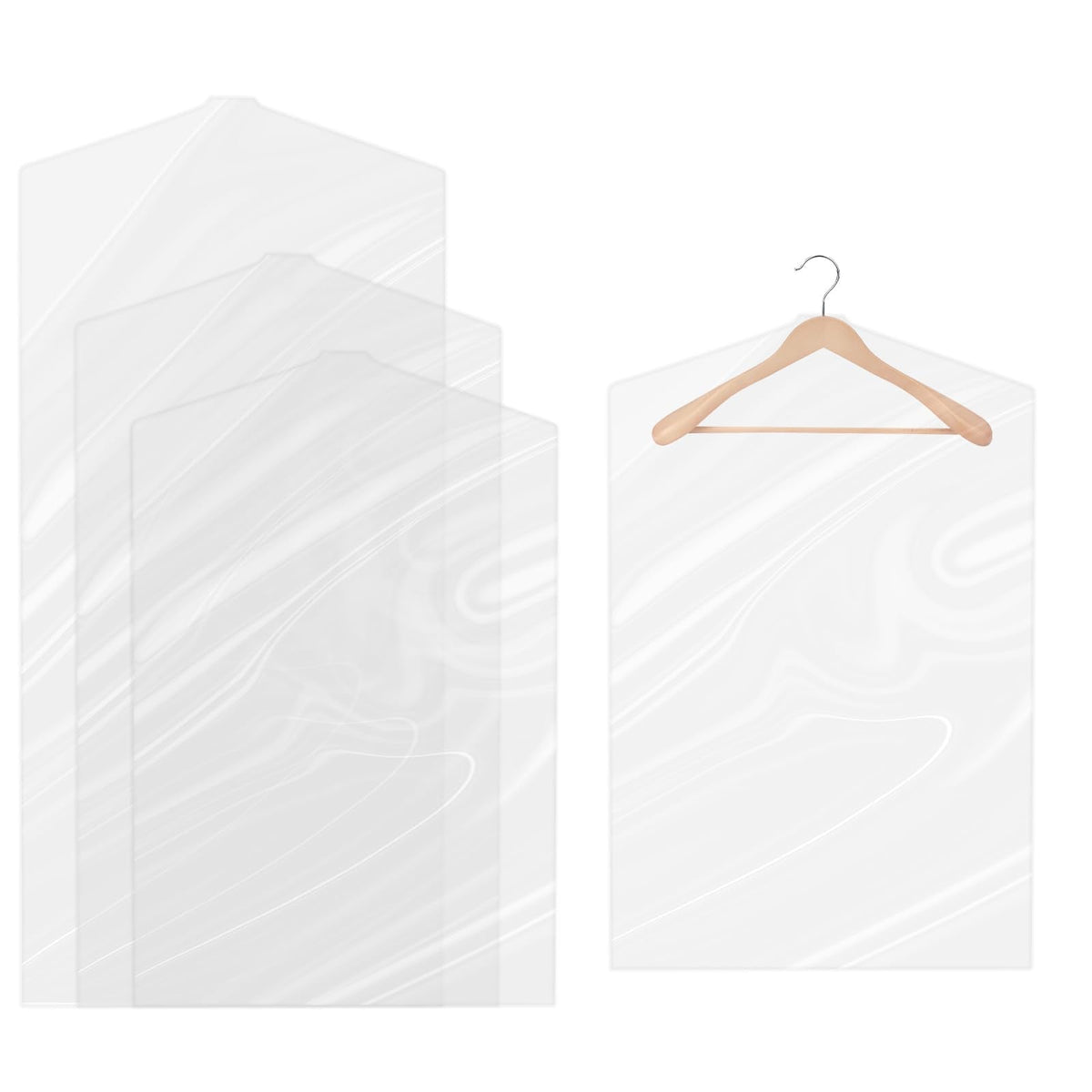 Pack of 30 Clothes Covers Protector Bags,Clothes Covers - image 1