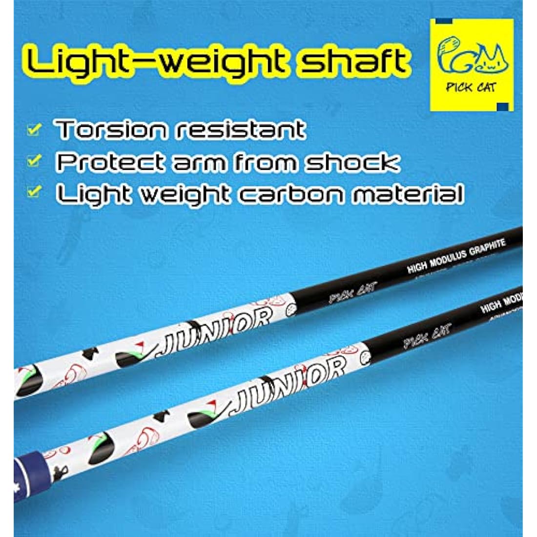 PGM Junior Golf Club Set for Kids | 5-Piece Right Hand Starter Kit