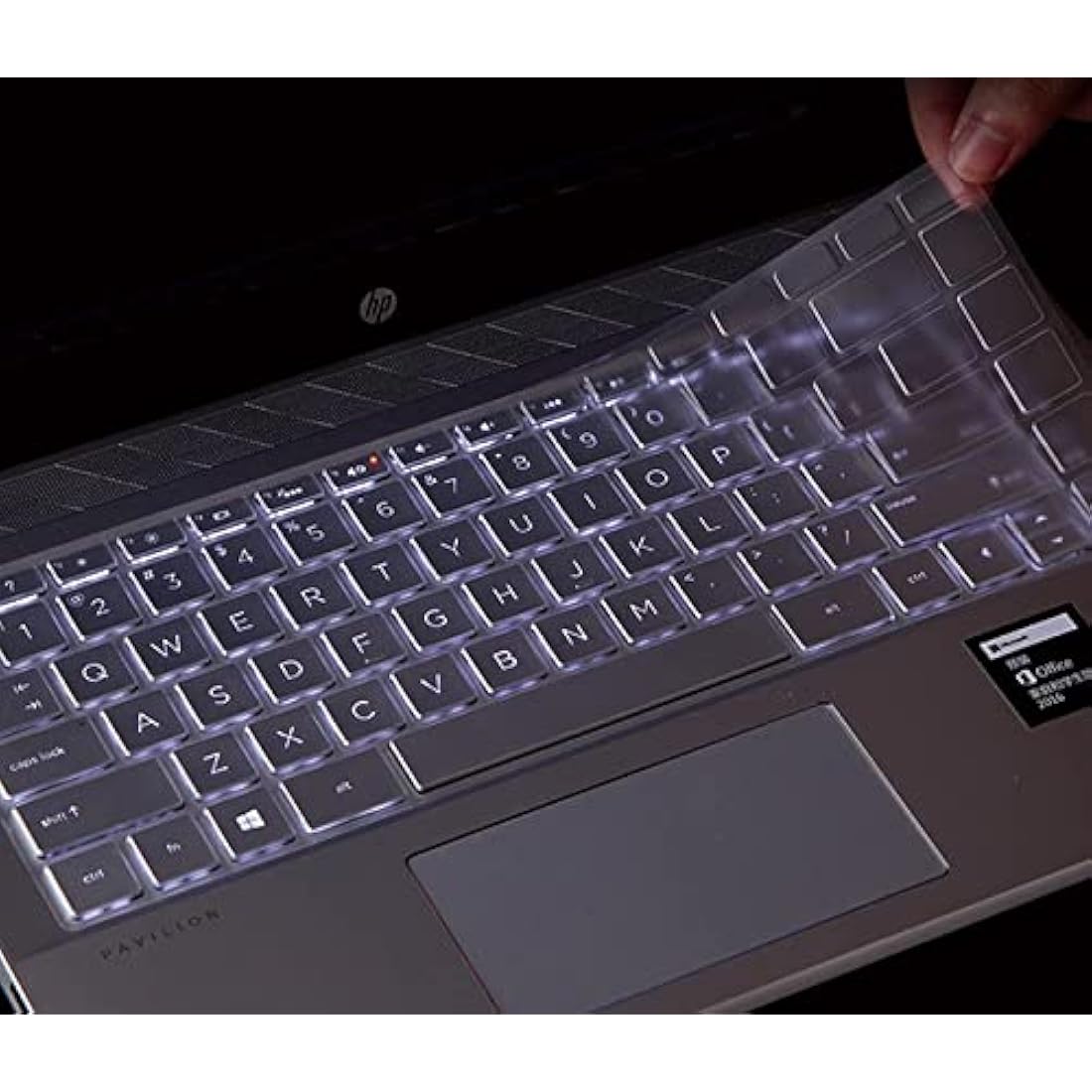 HP Pavilion x360 14 Keyboard Cover – Clear TPU Protective Skin