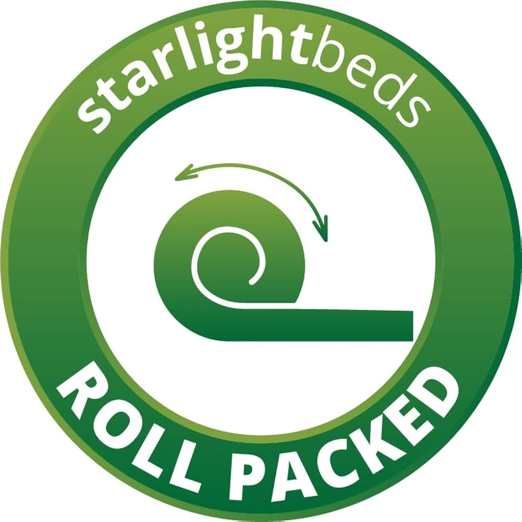 Starlight Beds European Single Memory Foam Sprung Mattress – 90x200cm